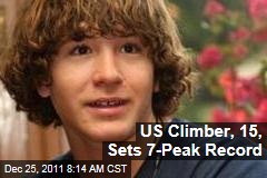 Jordan Romero, 15-Year-Old Mountain Climber, Sets 7-Peak Record