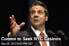 New York Governor Andrew Cuomo to Seek Legalized Casinos