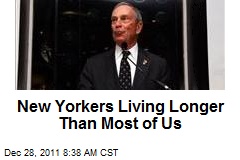 New Yorkers Living Longer Than Most of Us
