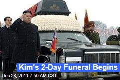 2-Day Kim Jong Il Funeral Begins