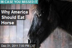 Why America Should Eat Horse