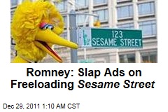 Mitt Romney: Slap Ads on Sesame Street