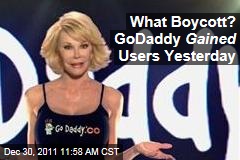 Dump GoDaddy Day? GoDaddy Actually Gained Users on Day of SOPA Boycott