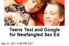 Websites and Texting Services Offer Teenagers Sex Education