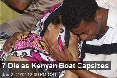 7 Die as Kenyan Boat Capsizes