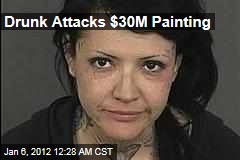 Drunk Attacks $30M Clyfford Still Painting