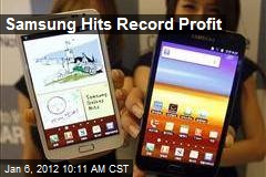 Samsung Hits Record Profit