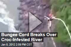 Australian Tourist Plummets Into African River When Bungee Cord Breaks