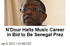 Youssou N&#39;Dour Ready to Be Senegal Prez