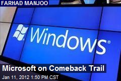 Microsoft on Comeback Trail