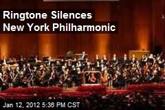 Ringtone Silences New York Philharmonic