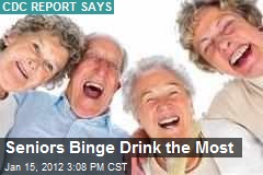 Seniors Binge Drink the Most
