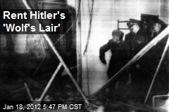 Rent Hitler&#39;s &#39;Wolf&#39;s Lair&#39;