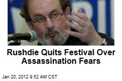 Salman Rushdie Quits Jaipur Literary Festival Over Assassination Fears