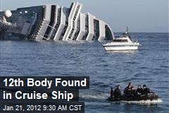 12th Body Found in Cruise Ship