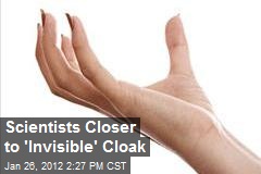 Scientists Closer to &#39;Invisible&#39; Cloak