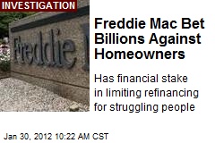 Freddie Mac Bet Billions Against Homeowners