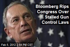 Bloomberg Rips Congress Over Stalled Gun Control Laws
