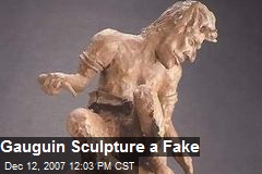 Gauguin Sculpture a Fake