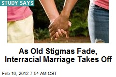 As Old Stigmas Fade, Interracial Marriage Takes Off