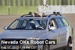 Nevada OKs Robot Cars