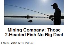 Mining Company: Those 2-Headed Fish No Big Deal
