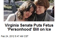 Virginia Senate Puts Fetus &#39;Personhood&#39; Bill on Ice