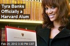 Tyra Banks Officially a Harvard Alum