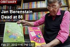 Jan Berenstain Dead at 88
