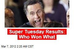 Super Tuesday Results: Who Won What
