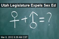 Utah Legislature Expels Sex Ed