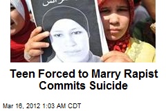 Teen Forced to Marry Rapist Commits Suicide