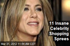 11 Insane Celebrity Shopping Sprees