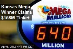 Kansas Mega Winner Claims $158M Ticket