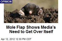 Mole Flap Shows Media&#39;s Need to Get Over Itself