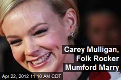 Carey Mulligan, Folk Rocker Mumford Marry