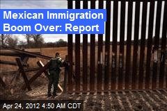 Immigration From Mexico Slows, Reverses