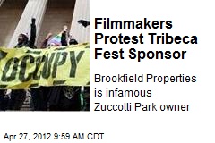 Filmmakers Protest Tribeca Fest Sponsor