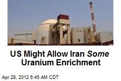 US Might Allow Iran Some Uranium Enrichment