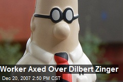 Worker Axed Over Dilbert Zinger