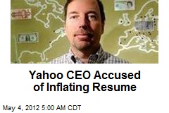 Yahoo CEO Accused of Inflating Resume