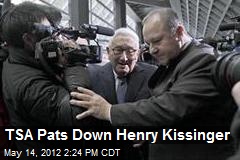TSA Pats Down Henry Kissinger