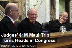 Judges&#39; $1M Maui Trip Turns Heads in Congress