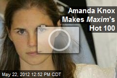 Amanda Knox Makes Maxim &#39;s Hot 100