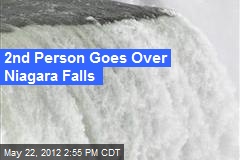 2nd Person Goes Over Niagara Falls