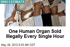 One Human Organ Sold Illegally Every Single Hour