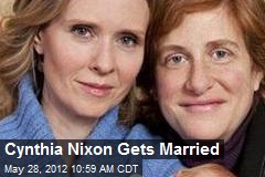 Cynthia Nixon Gets Married