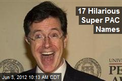 17 Hilarious Super PAC Names