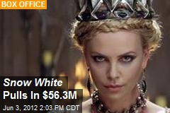 Snow White Pulls In $56.3M