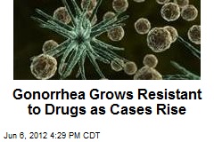 Gonorrhea Grows Resistant to Drugs as Cases Rise